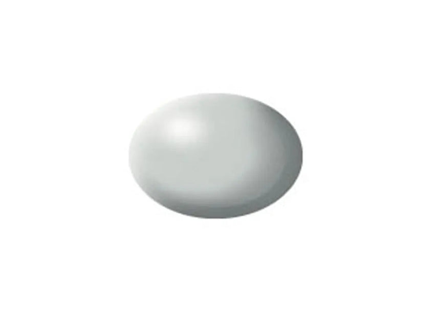 Revell - Aqua Color, Light Grey, Silk, 18ml, 371-Modelių dažai-Brain Games LT