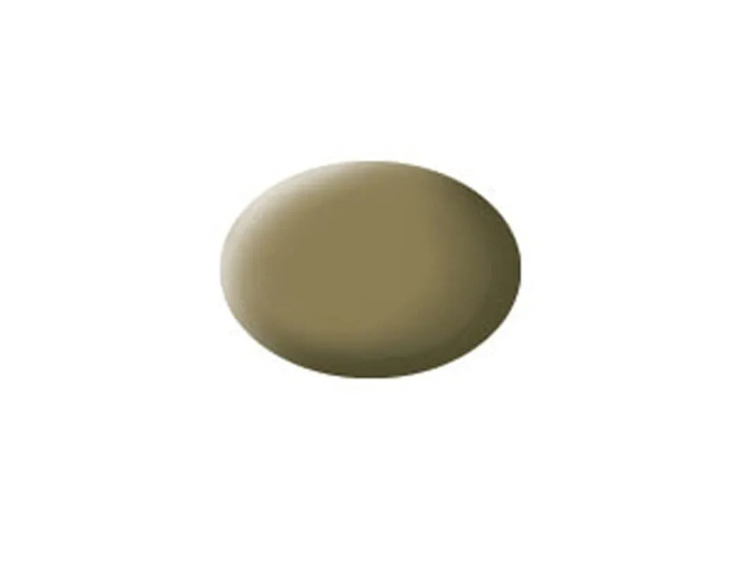 Revell - Aqua Color, Olive Brown, Matt, 18ml, 86-Modelių dažai-Brain Games LT