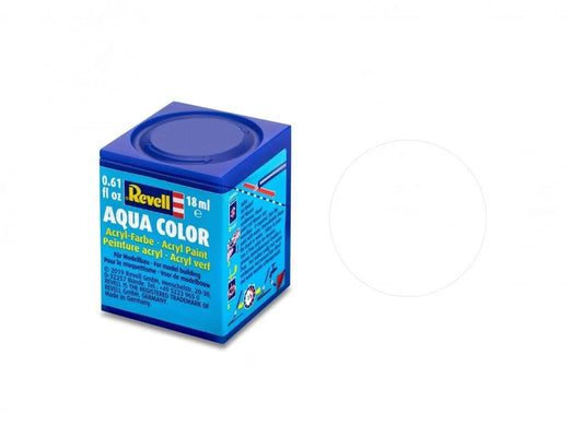Revell - Aqua Color, White, Matt, 18ml, 05-Modelių dažai-Brain Games LT