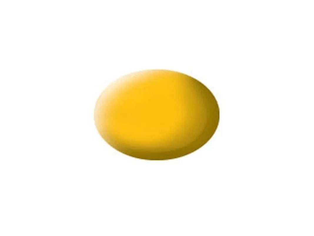 Revell - Aqua Color, Yellow, Matt, RAL 1017, 18ml, 15-Modelių dažai-Brain Games LT