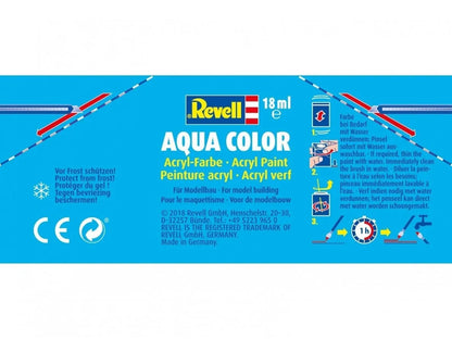 Revell - Aqua Color, Yellow, Matt, RAL 1017, 18ml, 15-Modelių dažai-Brain Games LT