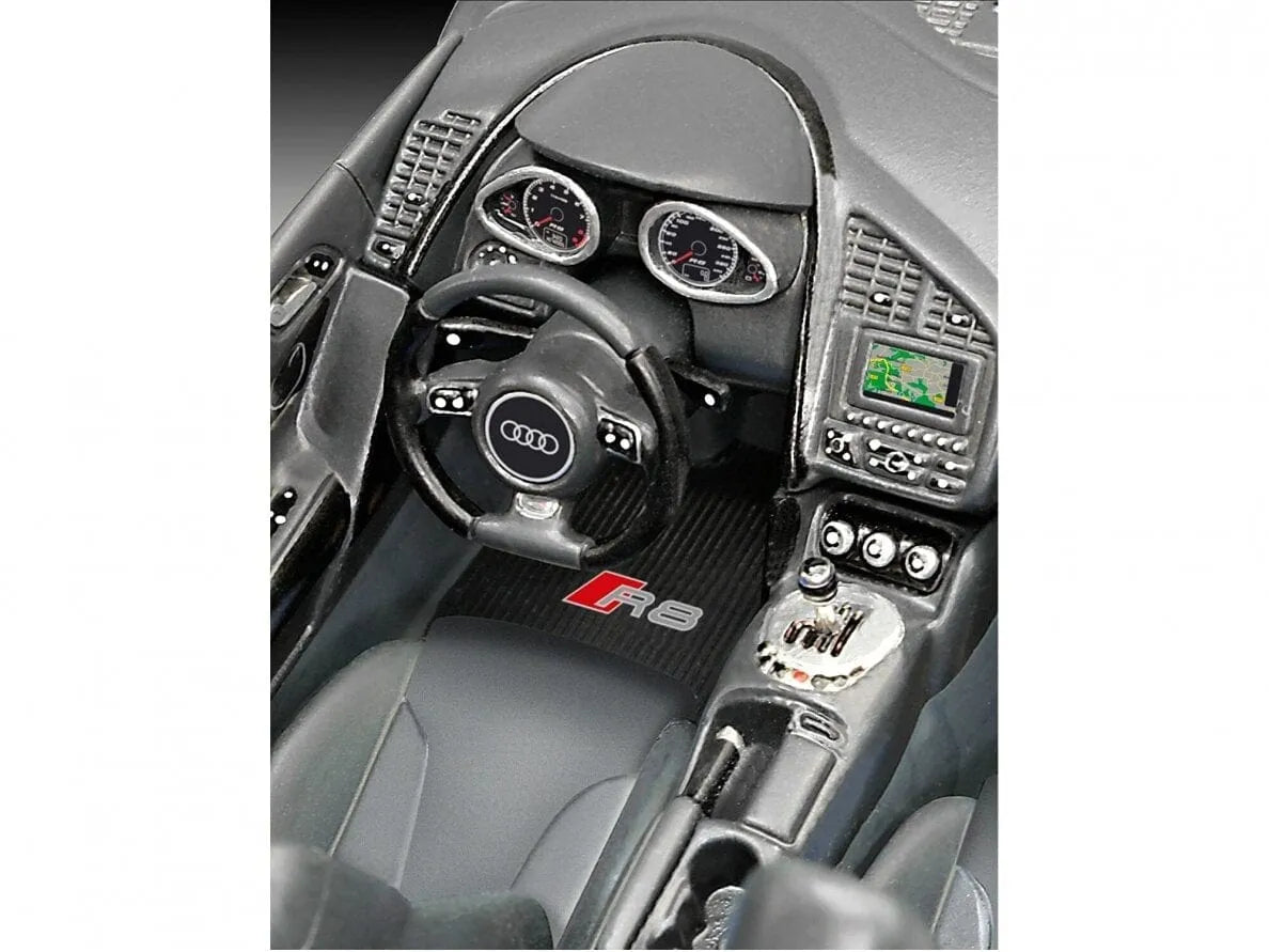 Revell - Audi R8-Surenkami modeliai-Brain Games LT