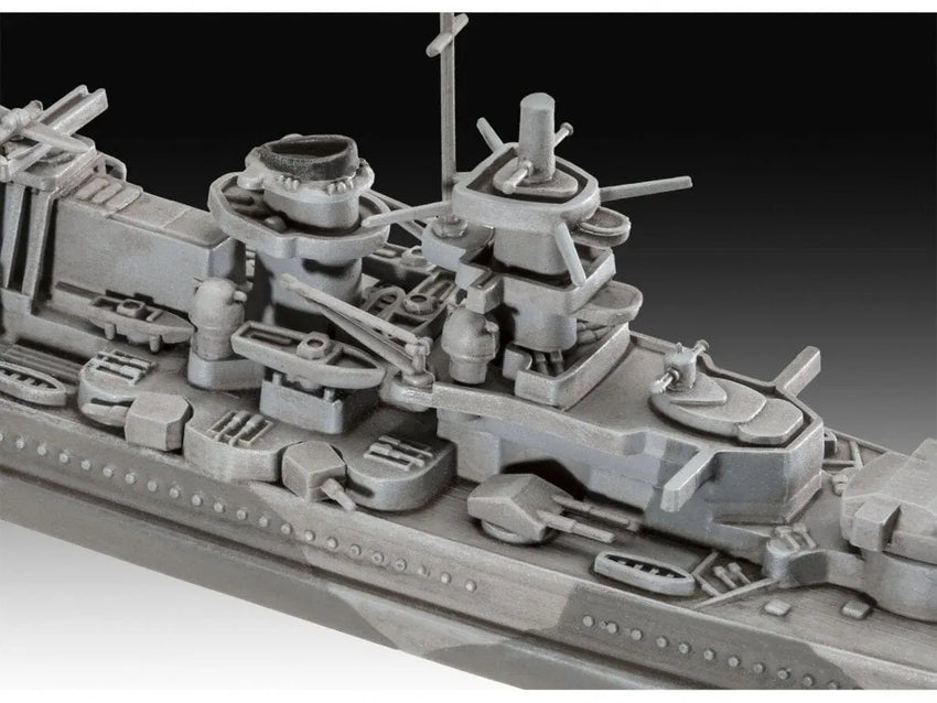 Baksas Surenkami modeliai Revell - Battleship Gneisenau, 1/1200