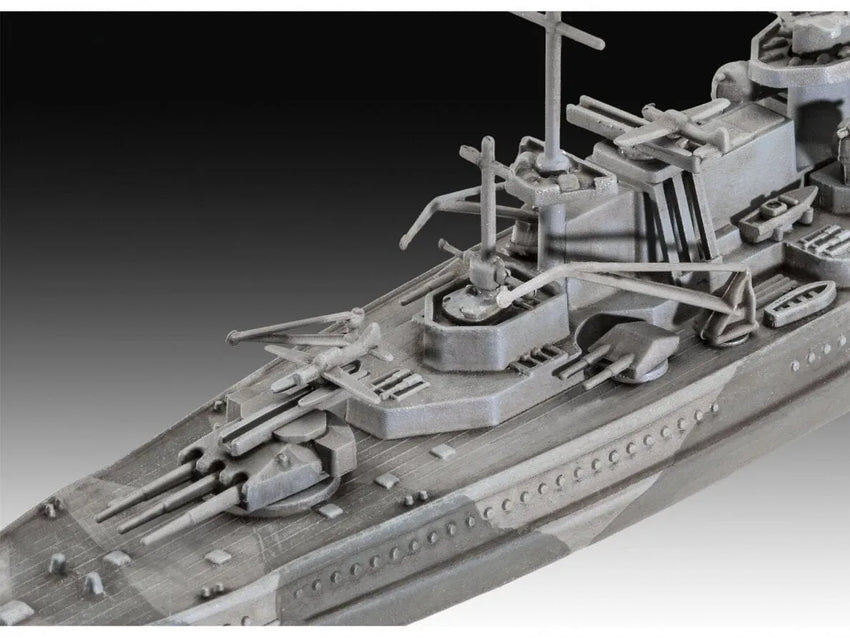 Baksas Surenkami modeliai Revell - Battleship Gneisenau, 1/1200
