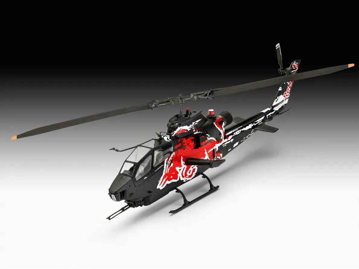 Revell - Bell AH-1F Cobra The Flying Bulls, 1/48-Surenkami modeliai-Brain Games LT