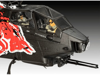 Revell - Bell AH-1F Cobra The Flying Bulls, 1/48-Surenkami modeliai-Brain Games LT