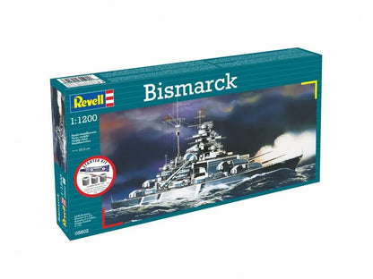 Baksas Surenkami modeliai Revell - Bismarck, 1/1200