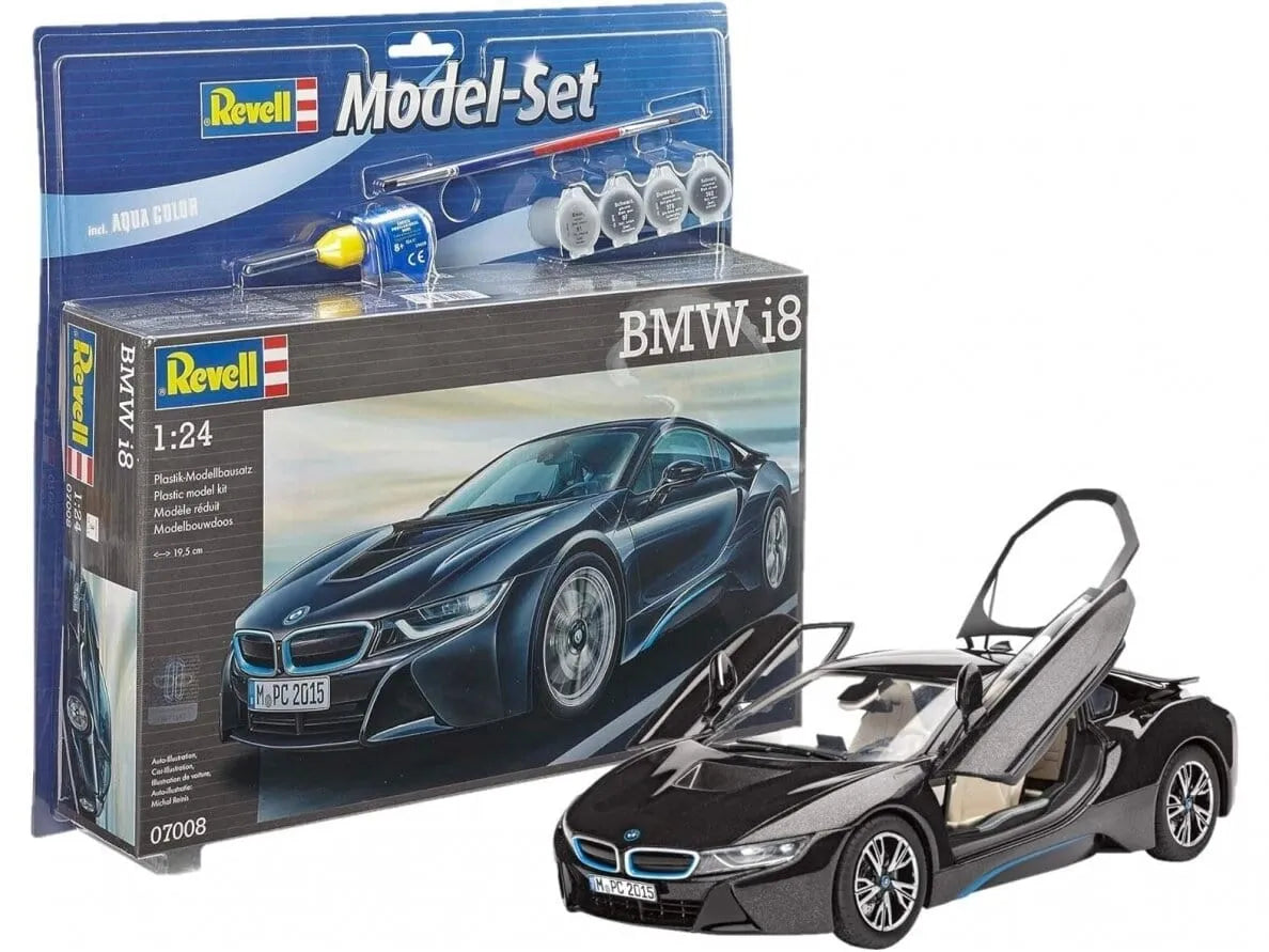 Revell - BMW i8-Surenkami modeliai-Brain Games LT