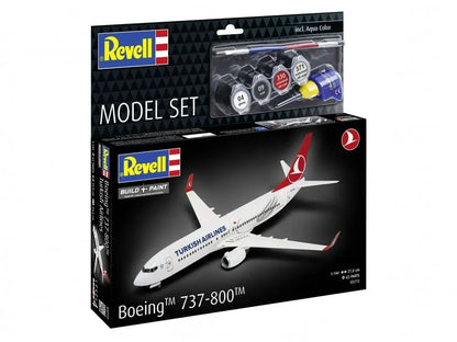 Baksas Surenkami modeliai Revell - Boeing 737-800 "Turkish Airlines", 1/144
