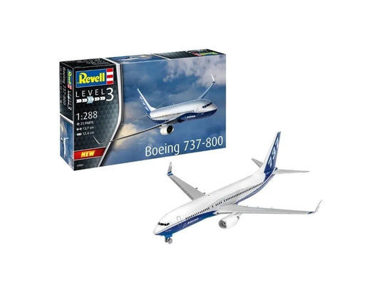 Revell - Boeing 737-800-Surenkami modeliai-Brain Games LT