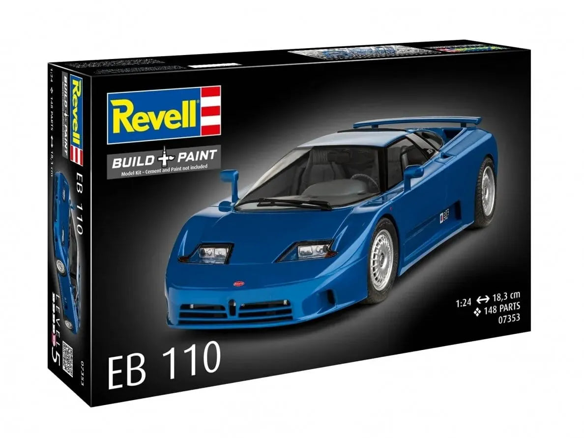 Baksas Surenkami modeliai Revell - Bugatti EB110, 1/24
