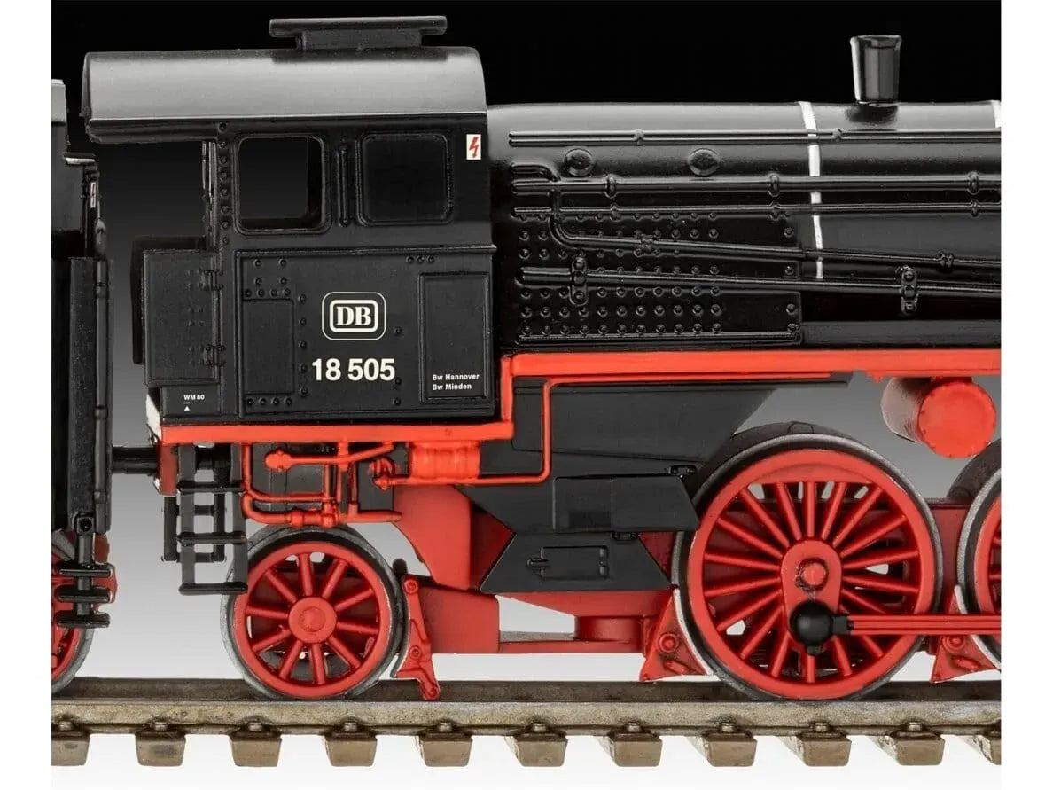Baksas Surenkami modeliai Revell - Express Loco BR 18 505 with Tender, 1/87