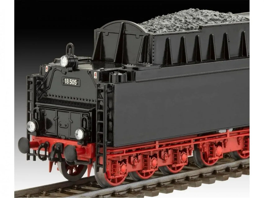 Baksas Surenkami modeliai Revell - Express Loco BR 18 505 with Tender, 1/87