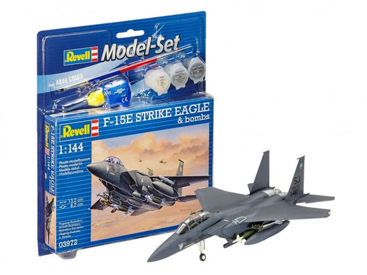Revell - F-15E Strike Eagle & bombs-Surenkami modeliai-Brain Games LT