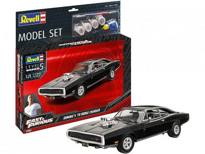 Revell - Fast & Furious - Dominics 1970 Dodge Charger-Surenkami modeliai-Brain Games LT
