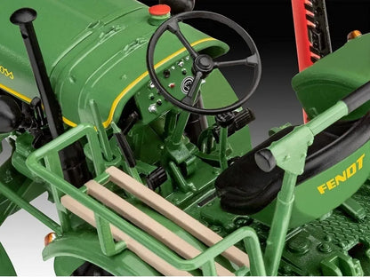 Baksas Surenkami modeliai Revell - Fendt F20 Dieselroß Tractor (Click System), 1/24