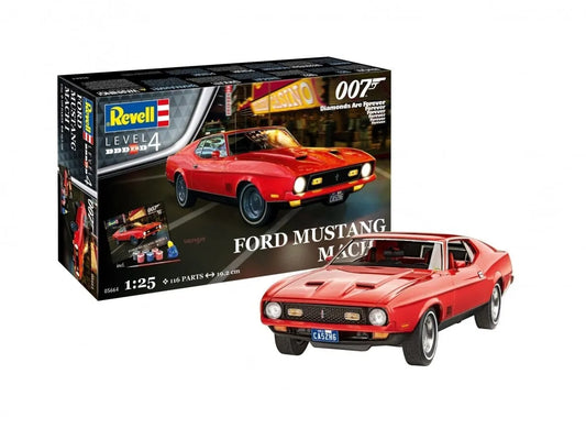 Revell - Ford Mustang Mach 1-Surenkami modeliai-Brain Games LT
