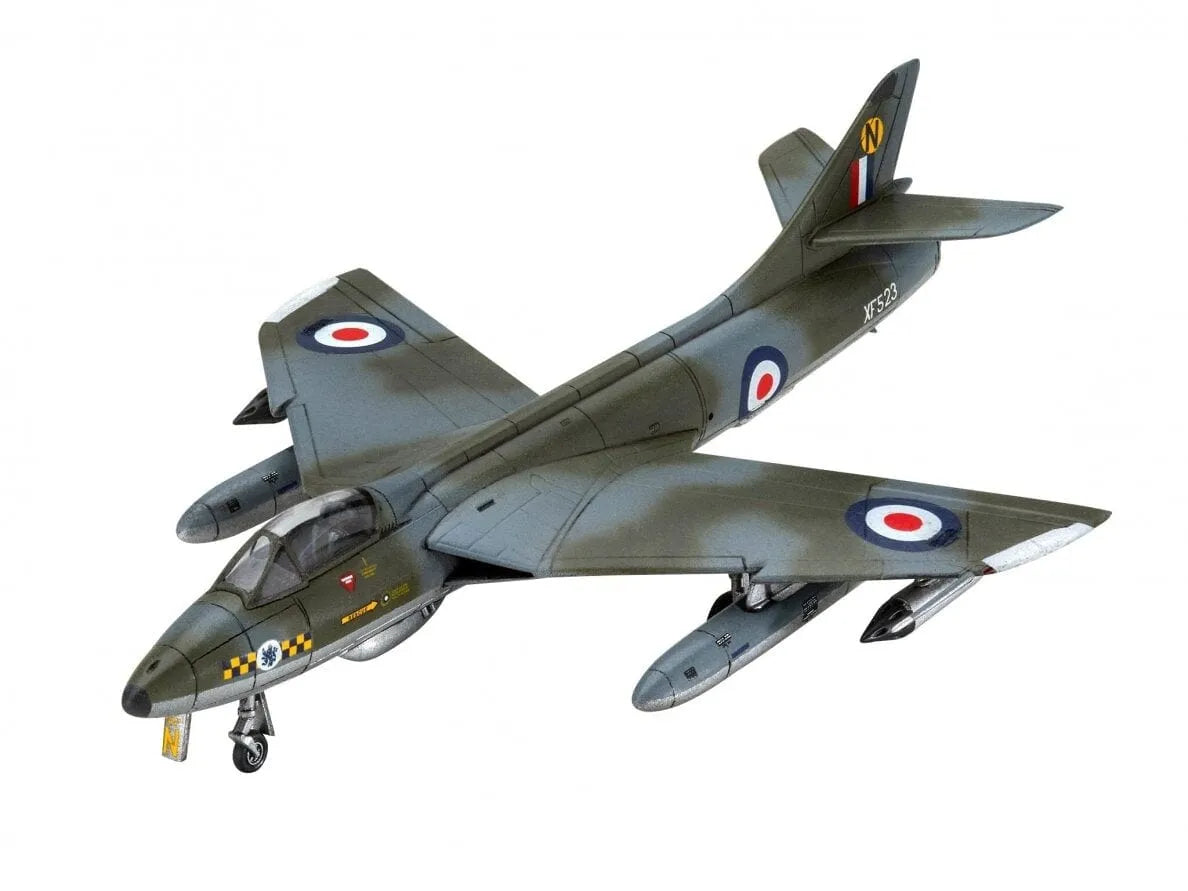 Revell - Hawker Hunter FGA.9-Surenkami modeliai-Brain Games LT