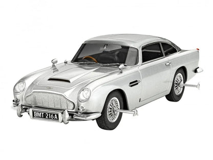 Revell - James Bond 007 Goldfinger Aston Martin DB5 easy-click-Surenkami modeliai-Brain Games LT