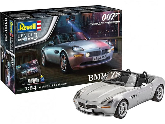 Revell - James Bond BMW Z8-Surenkami modeliai-Brain Games LT
