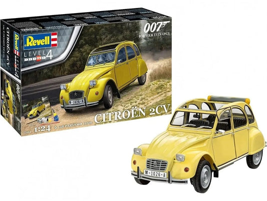 Revell - James Bond Citroen 2 CV-Surenkami modeliai-Brain Games LT