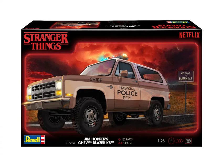 Revell - Jim Hopper´s Chevy® Blazer K5™-Surenkami modeliai-Brain Games LT
