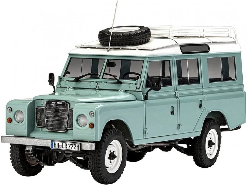 Revell - Land Rover Series III-Surenkami modeliai-Brain Games LT
