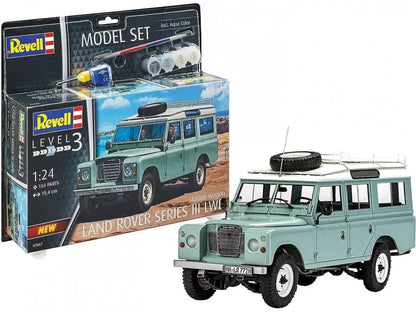 Revell - Land Rover Series III-Surenkami modeliai-Brain Games LT
