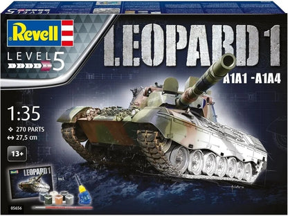 Revell - Leopard 1A1A1/A1A4-Surenkami modeliai-Brain Games LT