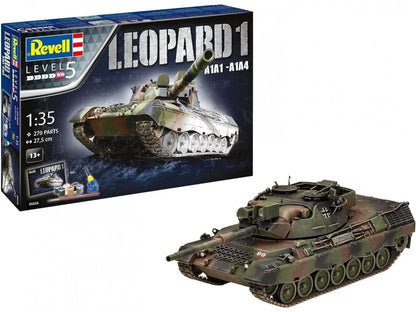 Revell - Leopard 1A1A1/A1A4-Surenkami modeliai-Brain Games LT