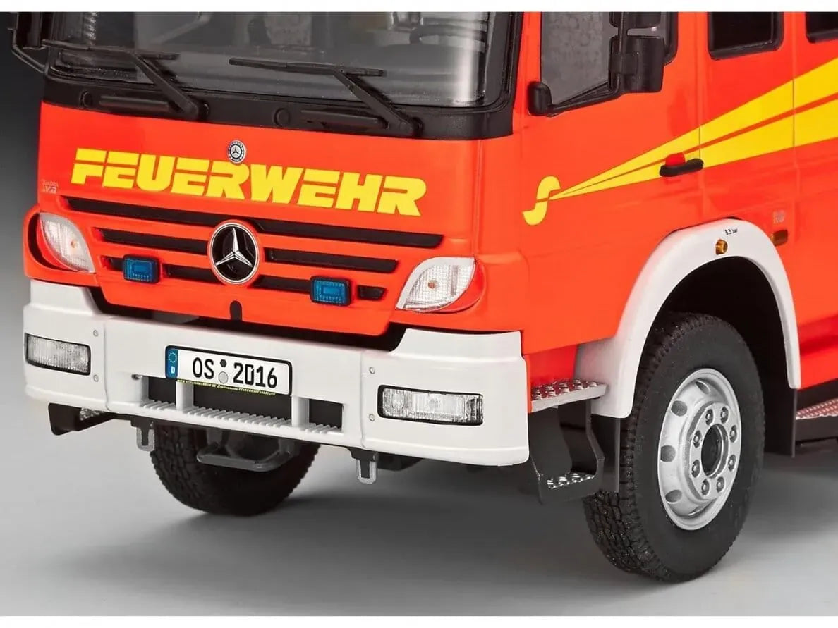Baksas Surenkami modeliai Revell - Mercedes-Benz Atego 1529 AF Schlingmann LF20/16, 1/24