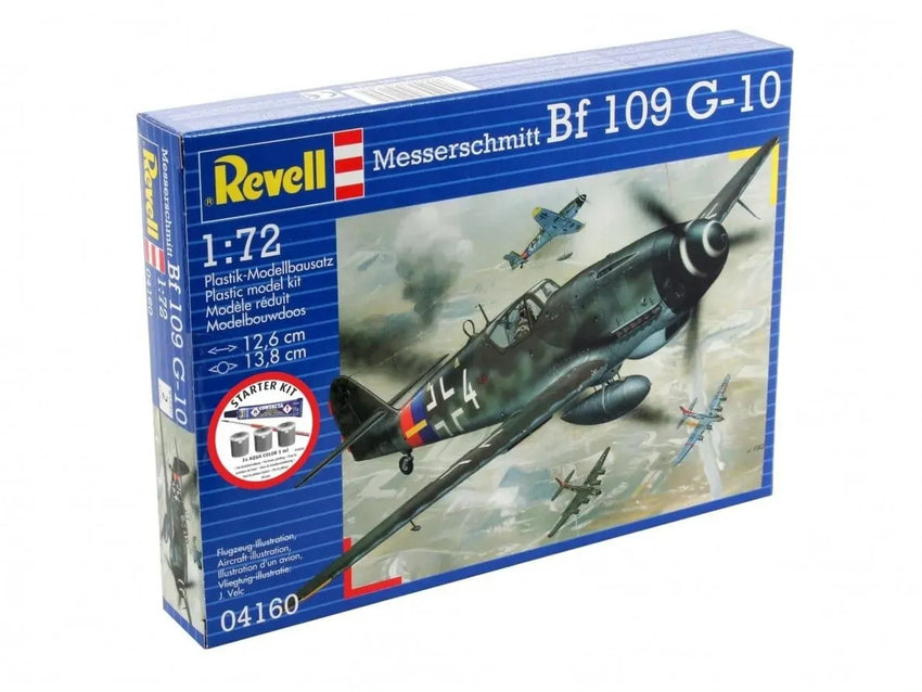 Baksas Surenkami modeliai Revell - Messerschmitt Bf-109, 1/72