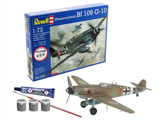 Revell - Messerschmitt Bf-109, 1/72-Surenkami modeliai-Brain Games LT
