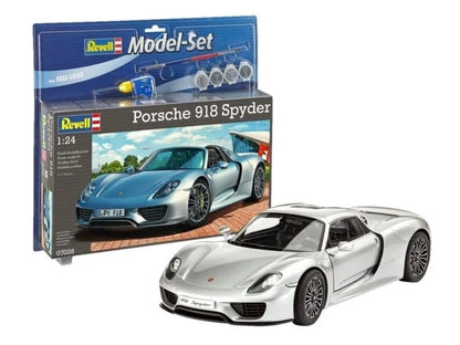 Revell - Porsche 918 Spyder-Surenkami modeliai-Brain Games LT