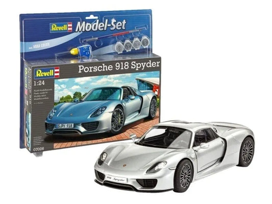 Revell - Porsche 918 Spyder-Surenkami modeliai-Brain Games LT