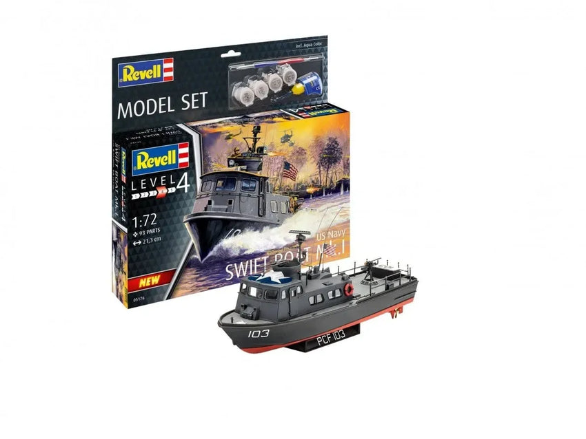 Revell - US Navy Swift Boat Mk.-Surenkami modeliai-Brain Games LT