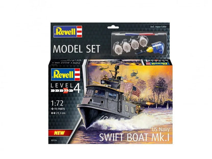 Revell - US Navy Swift Boat Mk.-Surenkami modeliai-Brain Games LT