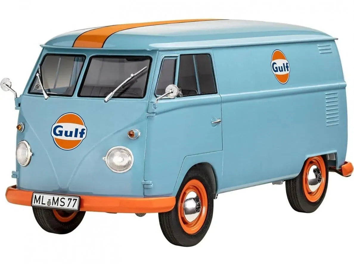 Baksas Surenkami modeliai Revell - Volkswagen T1 panel van (Gulf Decoration)