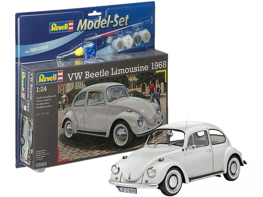 Revell - VW Beetle Limousine 1968-Surenkami modeliai-Brain Games LT
