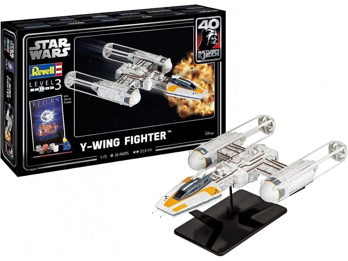 Revell - Y-wing Fighter-Surenkami modeliai-Brain Games LT