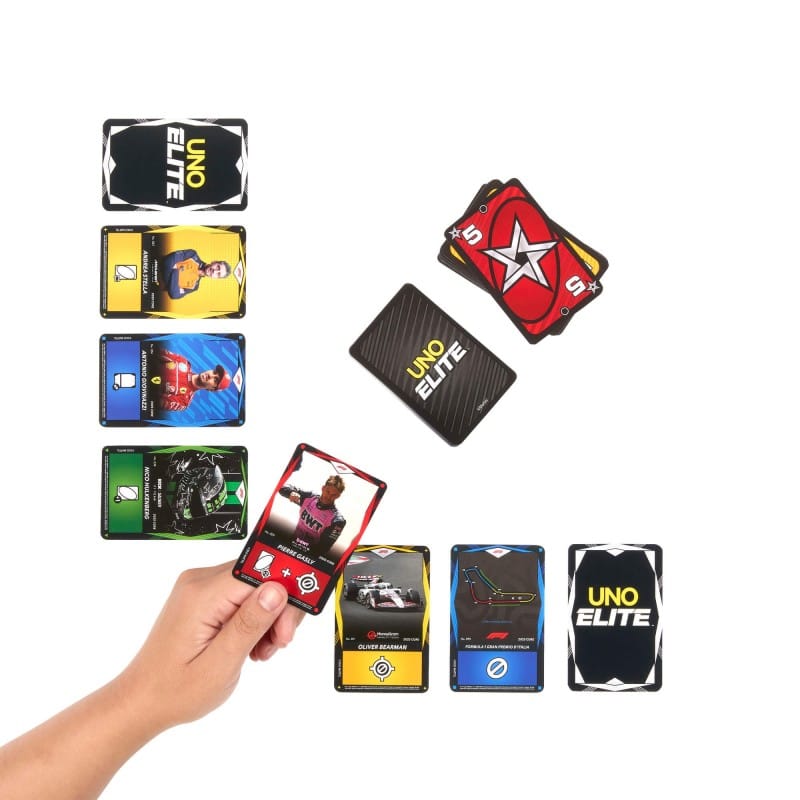 rimonne Stalo žaidimai UNO ELITE F-1 kortos (Starter Pack)