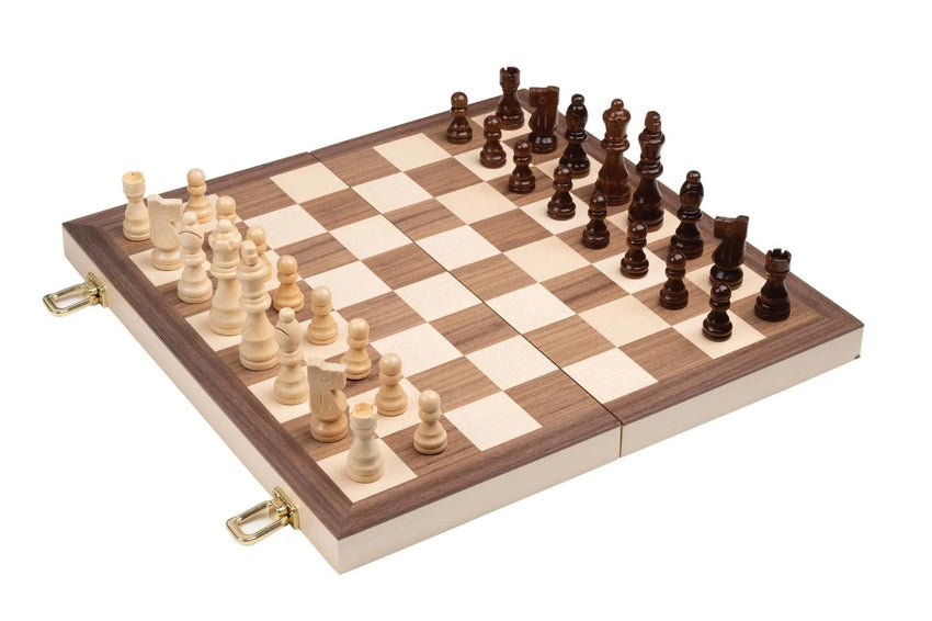 Rinkinys šaškės - šachmatai - nardai 40 mm (Philos 2509)-Klasikiniai žaidimai-Brain Games LT