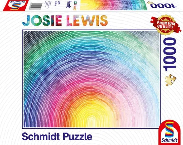 Rising Rainbow, 1000-Universalios dėlionės-Brain Games LT