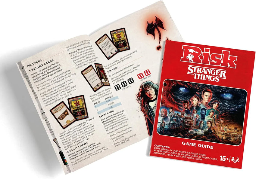 Winning Moves Games Stalo žaidimai RISK Stranger Things