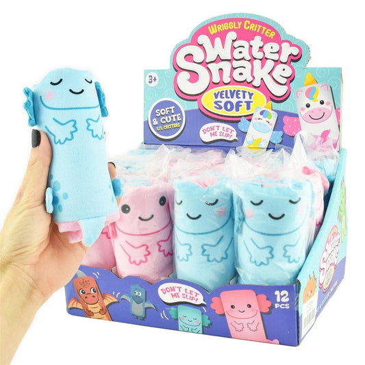 Robetoy Kita Antistresinis vandens žaislas WATER SNAKE VELVET AXOLOTL