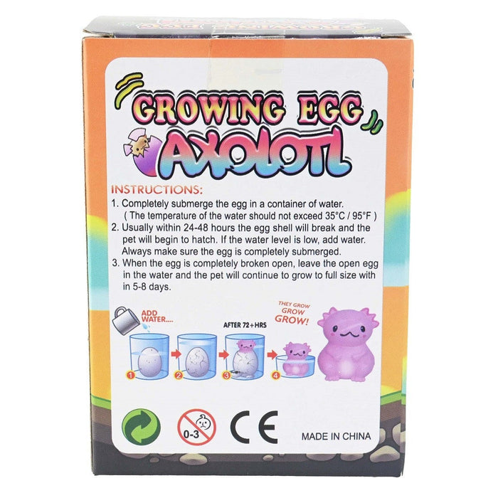 Robetoy Kita Growing Egg Axolotl