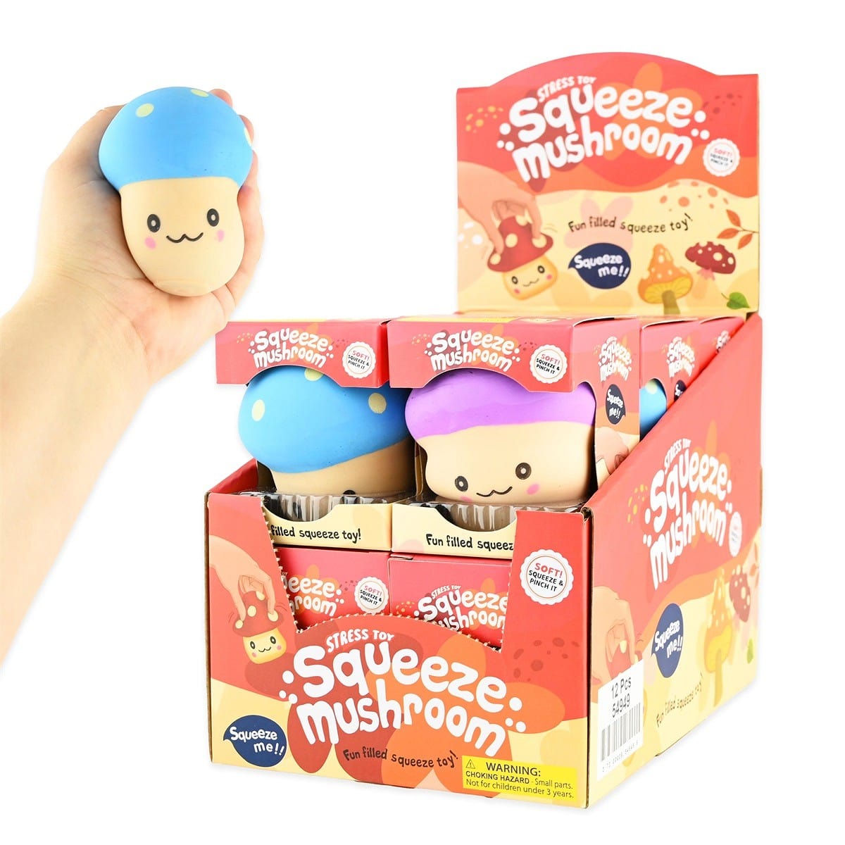 Robetoy Kita Squeeze Mushroom