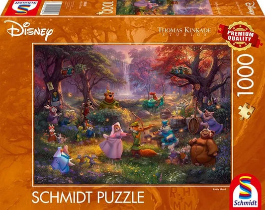 Robin Hood, 1000-Universalios dėlionės-Brain Games LT