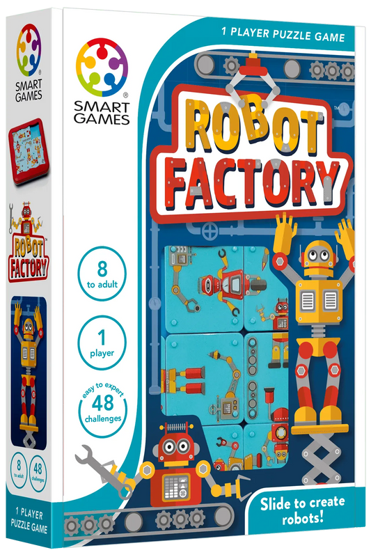 Robot Factory-Loginiai Žaidimai-Brain Games LT