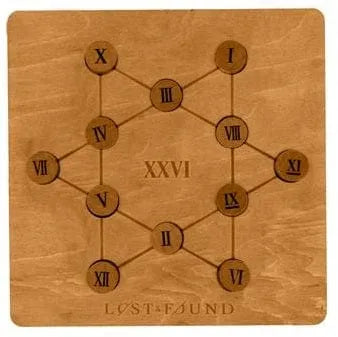 Roman Numeral Puzzle-Galvosūkiai-Brain Games LT
